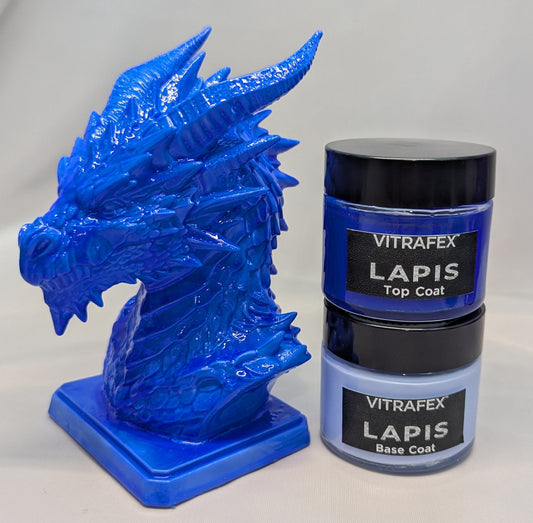 VITRAFEX™ GemSeries - Lapis - Base & Top Coat - Liquid Plastic Paint - 100ml